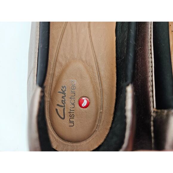 Unstructured by Clarks Womens Flat Comfort Shoes Memory Foam Size 9M - Picture 7 of 8